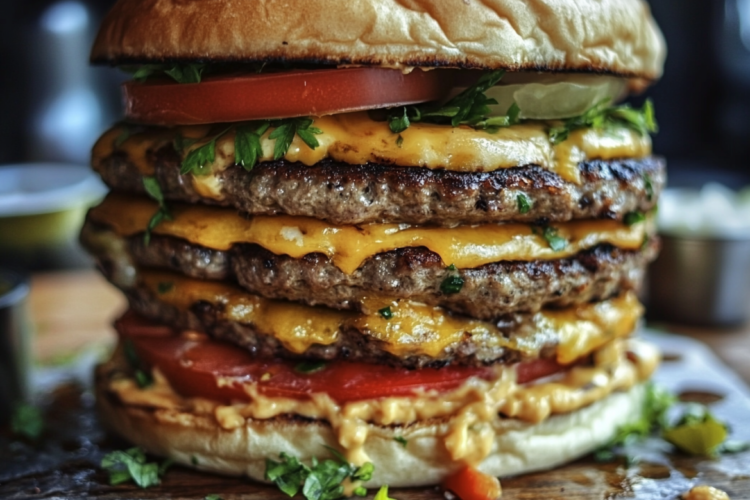 Ultimate Triple Stack Burger 3 Ultimate Triple Stack Burger