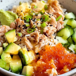 Canned Tuna Rice Bowl 3 Canned Tuna Rice Bowl