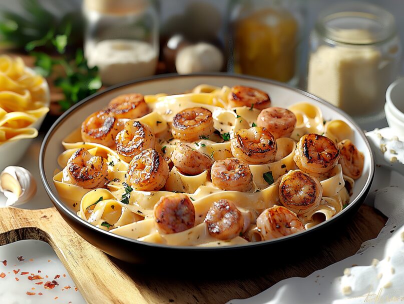Creamy Cajun Shrimp Pasta 3 Creamy Cajun Shrimp Pasta