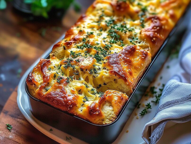 Herb & Cheese Quick Bread 2 Herb & Cheese Quick Bread