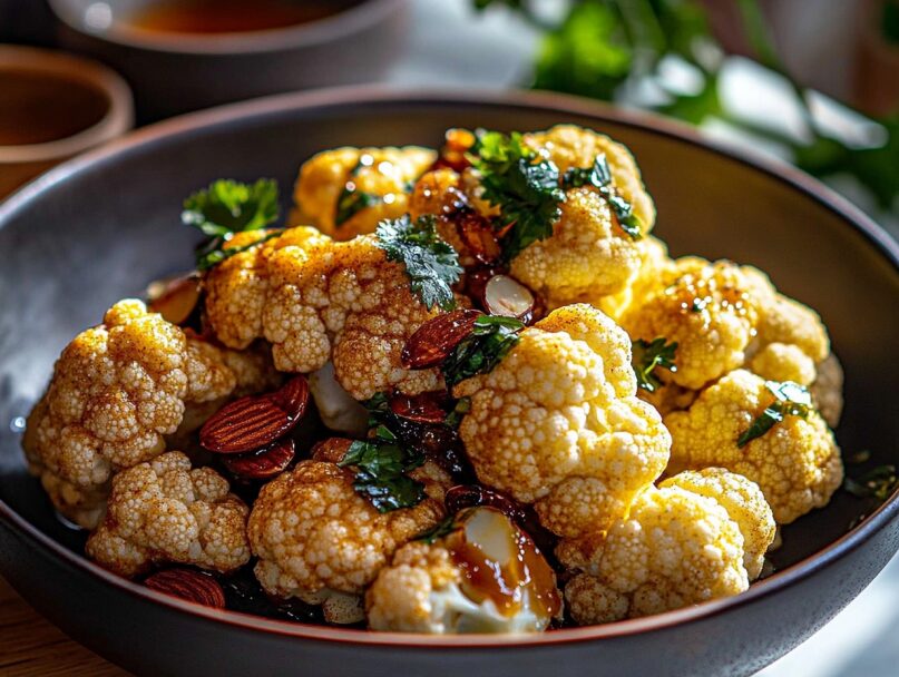Crispy Cauliflower with Golden Edges 2 Crispy Cauliflower with Golden Edges