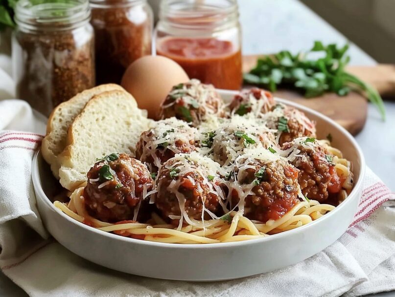Classic Italian Spicy Meatballs 2 Classic Italian Spicy Meatballs