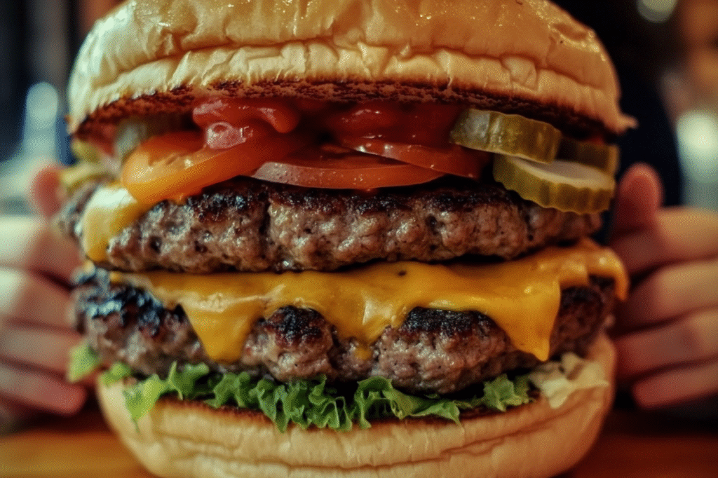 Ultimate Triple Stack Burger 4 Ultimate Triple Stack Burger