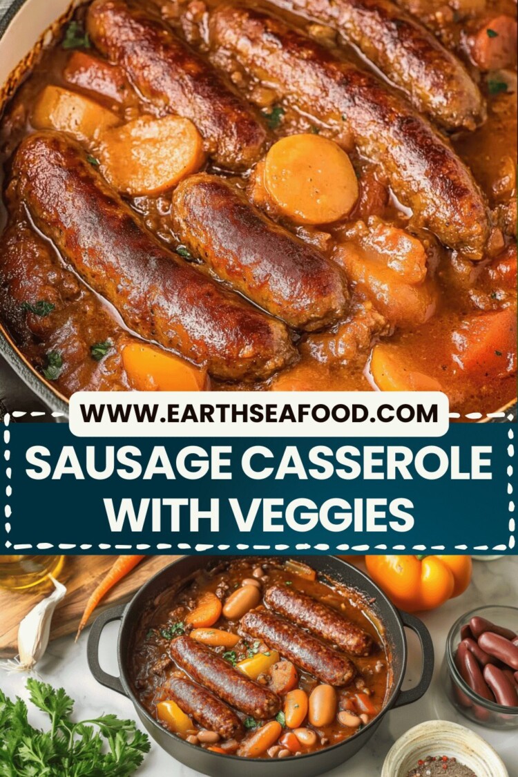 Sausage Casserole with Veggies 1 Sausage Casserole with Veggies