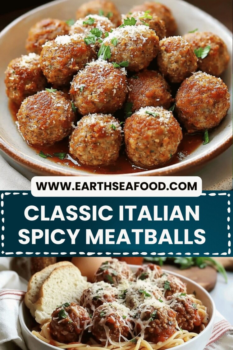 Classic Italian Spicy Meatballs