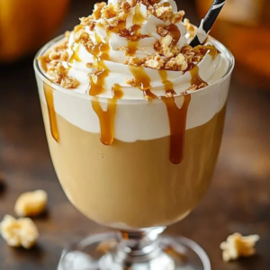 Pumpkin Milkshake with Salted Caramel 3 Pumpkin Milkshake with Salted Caramel