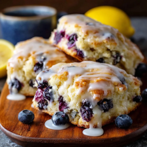 Blueberry Butter Swim Biscuits