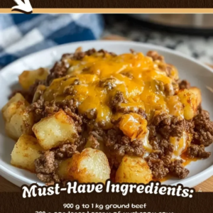 5-Ingredient Ground Beef Casserole