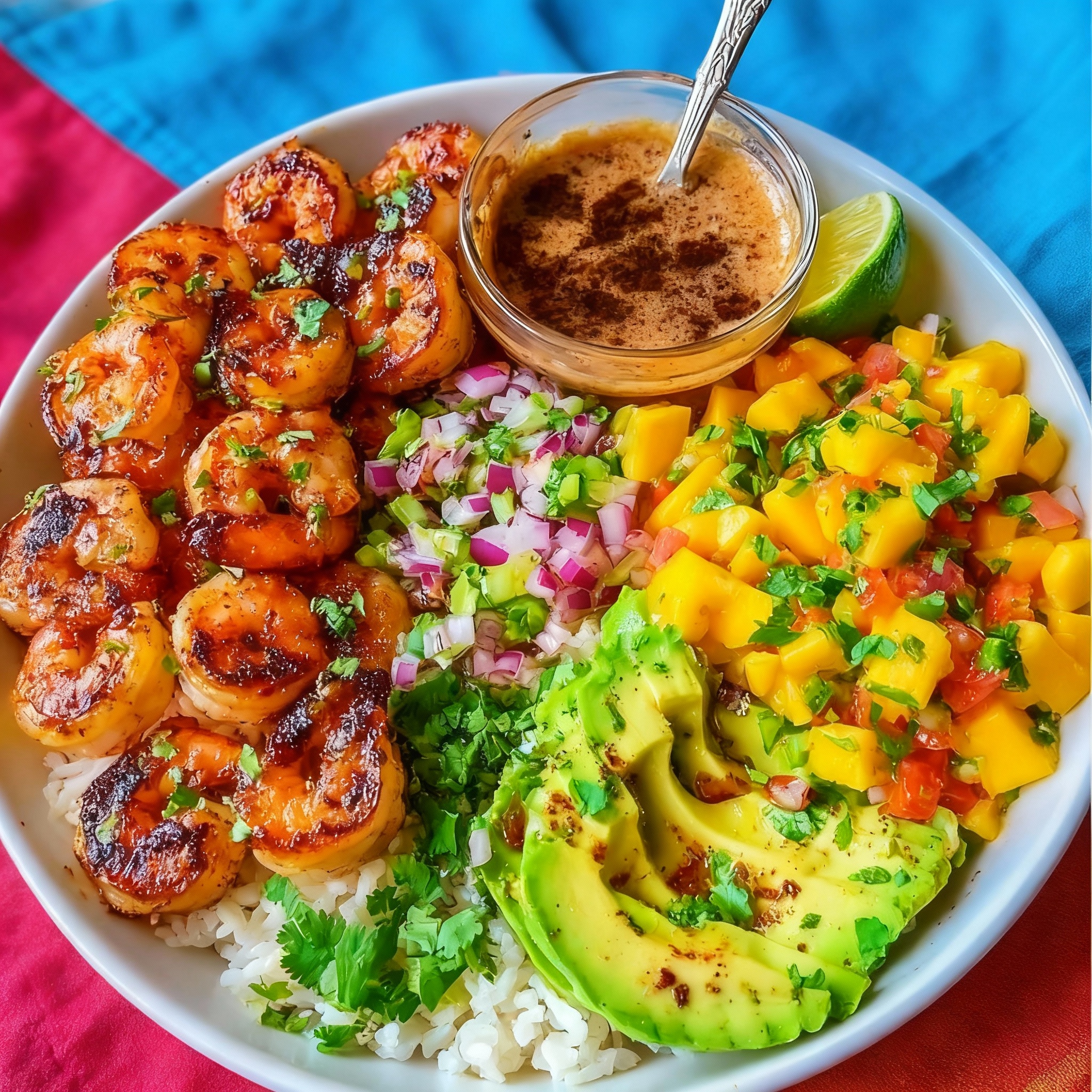 Shrimp Avocado Bowls