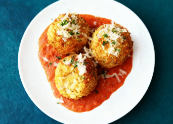 Air Fryer Fried Macaroni and Cheese Balls