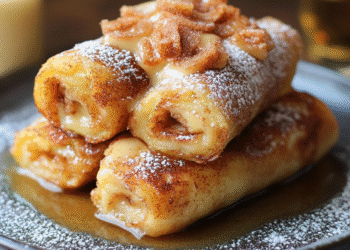 Cinnamon Roll French Toast Roll-Ups