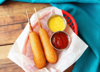 Crispy Air Fryer Corn Dogs