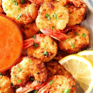 Crispy Coconut Shrimp with Zesty Dip