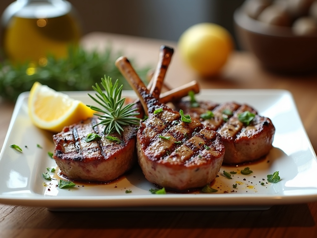 Grilled Lamb Chops: A Flavorful Delight