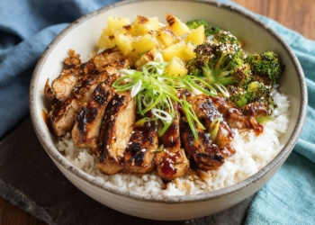Huli Huli Chicken Rice Bowl
