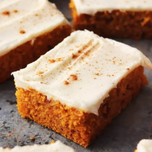 Sheet Pan Libby's Pumpkin Bars