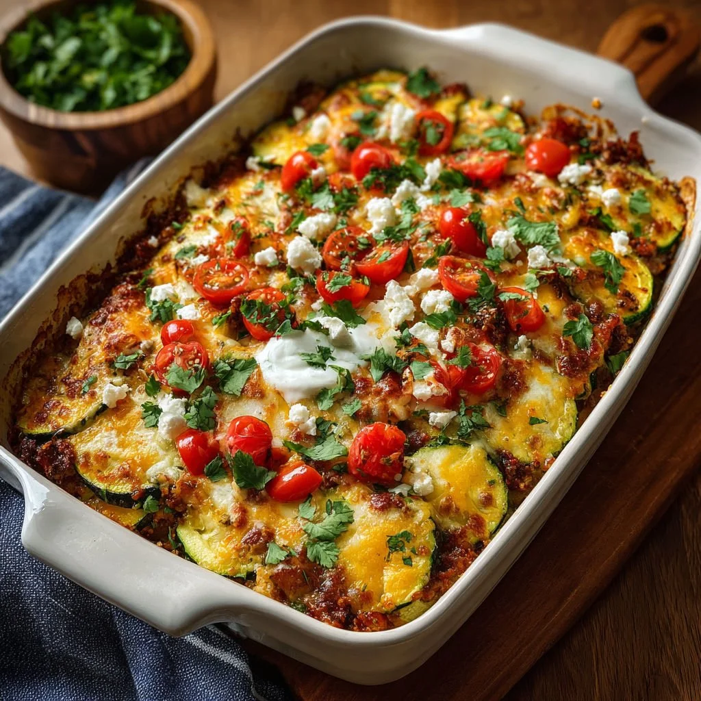 Tex-Mex Zucchini Bake
