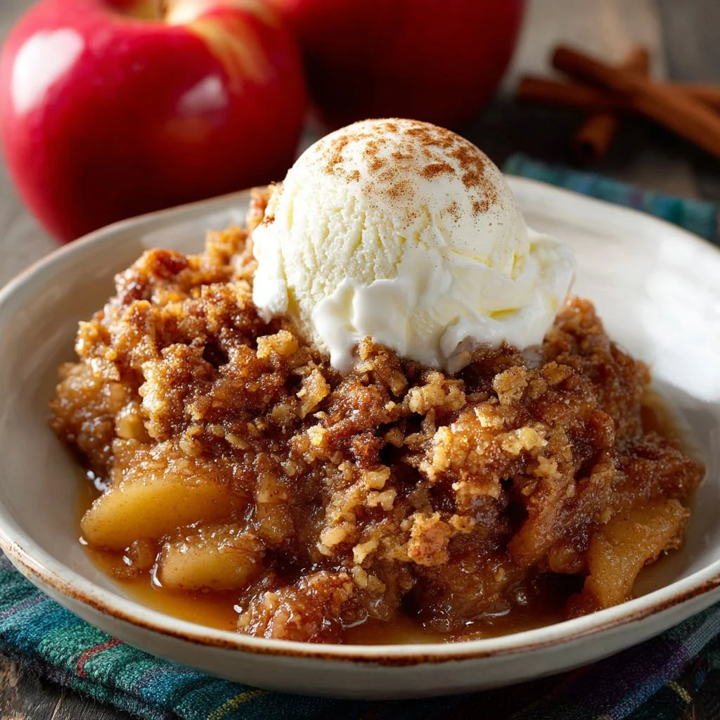 Warm Spiced Apple Cake